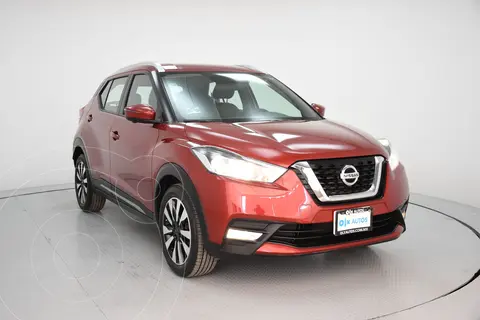 Nissan Kicks Exclusive Aut usado (2020) color Rojo financiado en mensualidades(enganche $80,800 mensualidades desde $6,356)