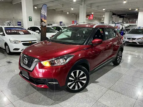 Nissan Kicks Advance Aut usado (2020) color Rojo financiado en mensualidades(enganche $92,650 mensualidades desde $7,088)