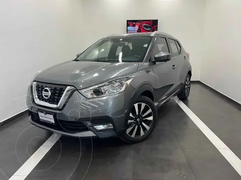 Nissan Kicks Exclusive Aut usado (2017) color Gris precio $218,000