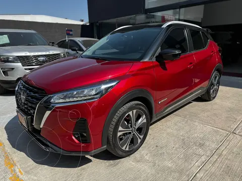 Nissan Kicks Exclusive Aut usado (2024) color Rojo financiado en mensualidades(enganche $117,175 mensualidades desde $8,960)