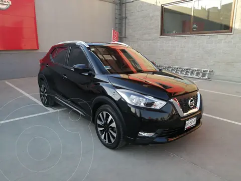 Nissan Kicks Exclusive Aut usado (2018) color Negro precio $355,000