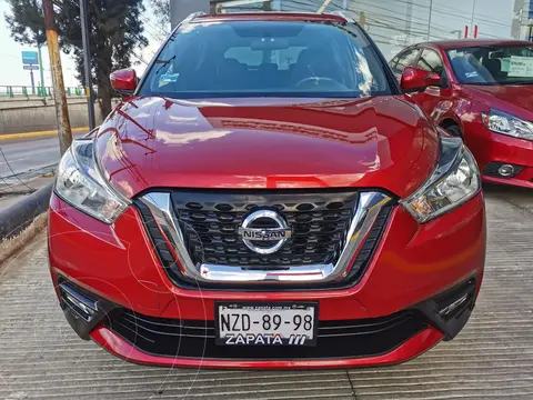 Nissan Kicks Exclusive Aut usado (2020) color Rojo financiado en mensualidades(enganche $95,000 mensualidades desde $9,520)
