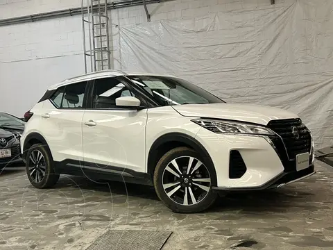 Nissan Kicks Advance usado (2021) color Blanco financiado en mensualidades(enganche $137,940 mensualidades desde $6,020)