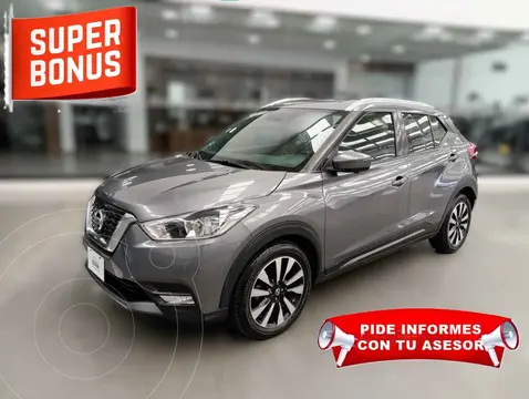 Nissan Kicks Exclusive Aut usado (2019) color Gris financiado en mensualidades(enganche $110,813 mensualidades desde $5,033)