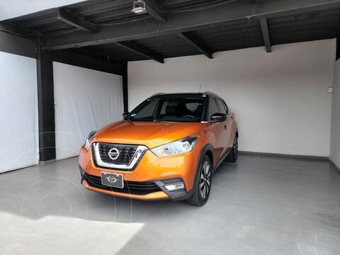Nissan Kicks Bitono Aut usado (2018) color Naranja precio $345,000