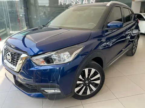 Nissan Kicks Advance Aut usado (2018) color Azul financiado en mensualidades(enganche $76,300 mensualidades desde $5,835)