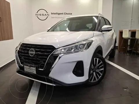 Nissan Kicks Exclusive Aut usado (2023) color Blanco financiado en mensualidades(enganche $86,900 mensualidades desde $8,573)