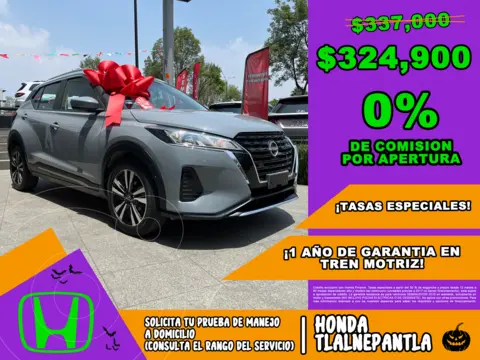 Nissan Kicks Advance usado (2023) color Gris financiado en mensualidades(enganche $135,808 mensualidades desde $5,714)