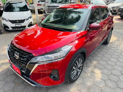 Nissan Kicks Platinum Aut usado (2022) color Rojo precio $348,000