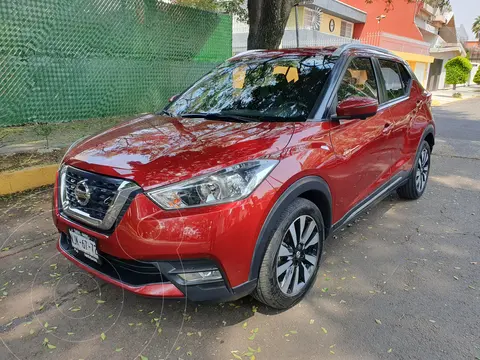 Nissan Kicks Exclusive Aut usado (2017) color Rojo precio $298,000