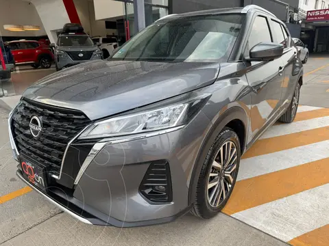 Nissan Kicks Exclusive Aut usado (2023) color Gris financiado en mensualidades(enganche $104,912 mensualidades desde $8,023)