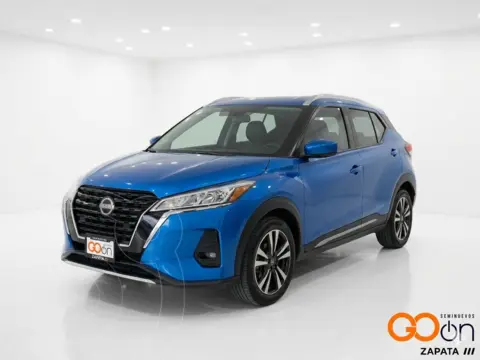 Nissan Kicks ADVANCE usado (2023) color NISBAZUL ZAFIRO precio $310,000