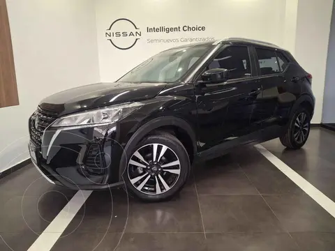 Nissan Kicks Advance Aut usado (2024) color Negro precio $390,000