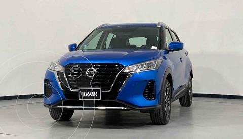 Nissan Kicks Version usado (2021) color Azul precio $366,999