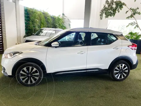Nissan Kicks Exclusive Aut usado (2018) color Blanco precio $319,000
