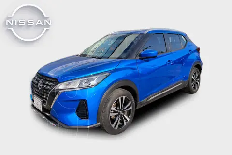 Nissan Kicks Advance Aut usado (2023) color Azul precio $324,000