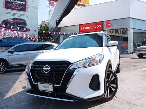 Nissan Kicks Advance Aut usado (2021) color Blanco precio $415,000