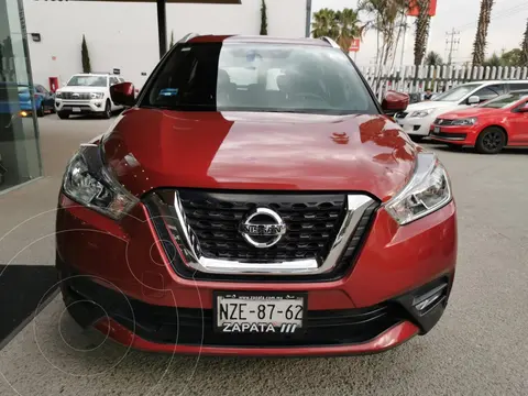 Nissan Kicks Exclusive Aut usado (2020) color Rojo financiado en mensualidades(enganche $98,750 mensualidades desde $9,874)