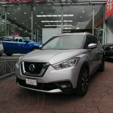 Nissan Kicks Advance Aut usado (2019) color Plata financiado en mensualidades(enganche $63,000)