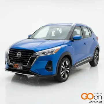 Nissan Kicks ADVANCE usado (2024) color NISBAZUL ZAFIRO precio $350,000