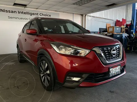 Nissan Kicks Advance Aut usado (2018) color Rojo precio $329,800