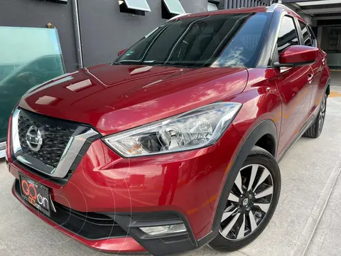 Nissan Kicks Advance Aut usado (2020) color Rojo financiado en mensualidades(enganche $91,250 mensualidades desde $5,292)
