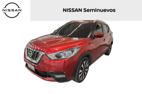 Nissan Kicks Exclusive Aut usado (2020) color Rojo precio $263,600