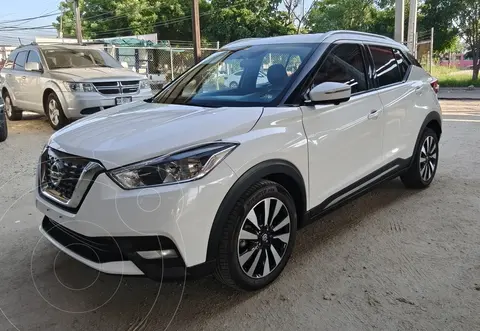 Nissan Kicks Exclusive Aut usado (2020) color Blanco Perla precio $269,000