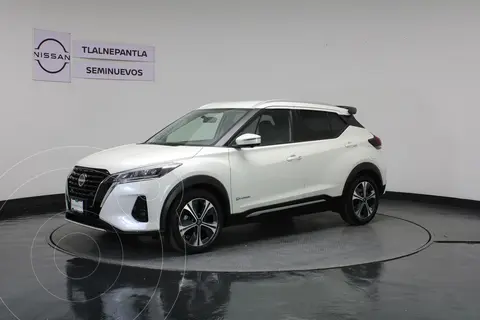 Nissan Kicks Exclusive Aut usado (2023) color Blanco precio $389,000