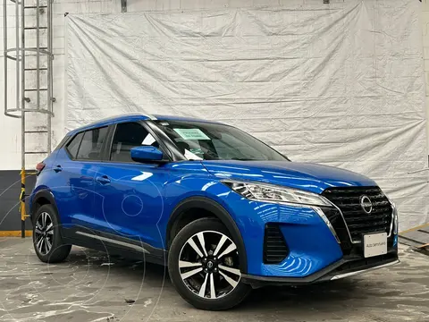 Nissan Kicks Advance usado (2022) color Azul precio $335,000