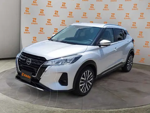 Nissan Kicks Exclusive Aut usado (2023) color Plata financiado en mensualidades(enganche $90,170 mensualidades desde $6,898)