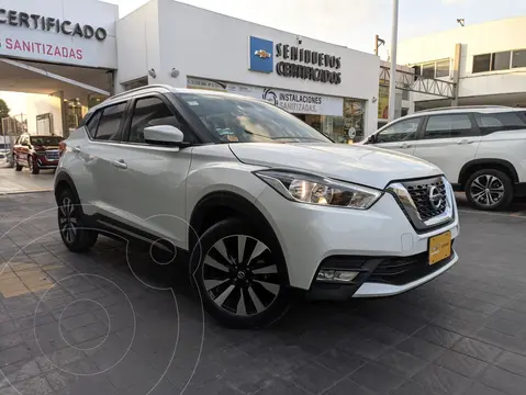Nissan Kicks Advance Aut usado (2018) color Blanco precio $330,000