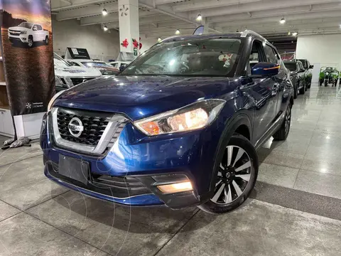 Nissan Kicks Exclusive Aut usado (2020) color Azul financiado en mensualidades(enganche $89,925 mensualidades desde $6,879)