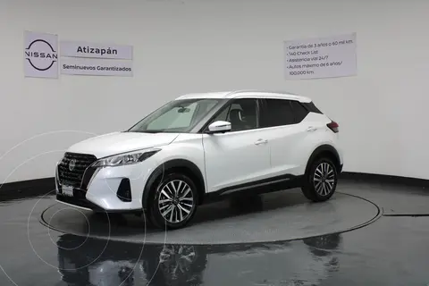 Nissan Kicks Exclusive Aut usado (2023) color Blanco precio $350,000