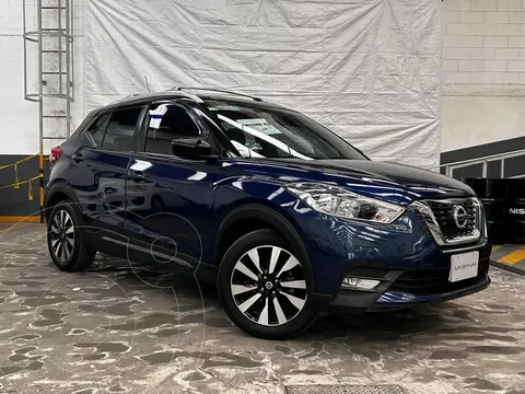 Nissan Kicks Exclusive Aut usado (2020) color Azul precio $304,000