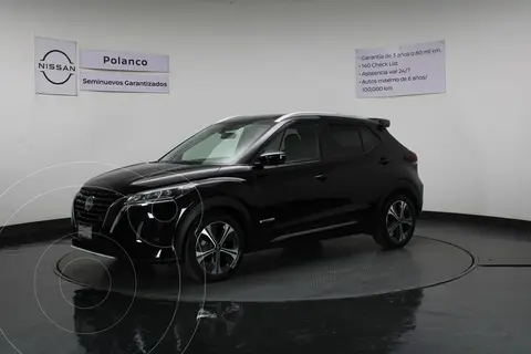 Nissan Kicks Platinum Aut usado (2023) color Negro precio $380,000