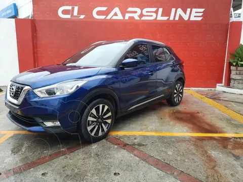 Nissan Kicks Advance Aut usado (2019) color Azul Cobalto financiado en mensualidades(enganche $71,800)