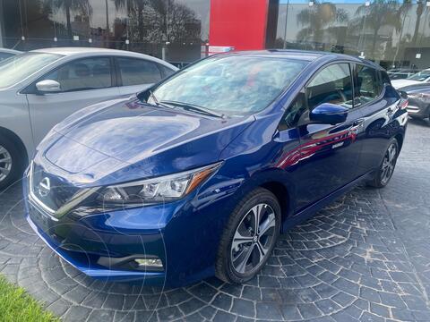 Nissan Leaf SL usado (2021) color Azul financiado en mensualidades(enganche $176,000 mensualidades desde $18,785)