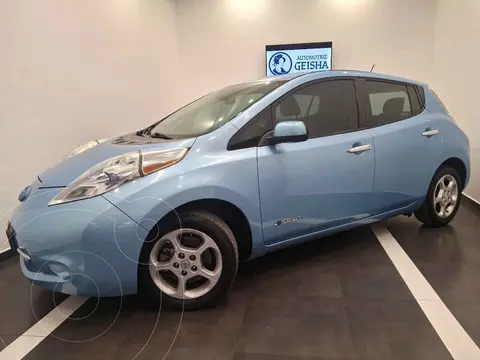 Nissan Leaf 24 kW usado (2015) color Azul precio $210,000