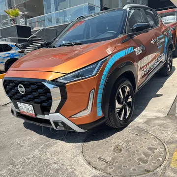 Nissan Magnite Exclusive Aut usado (2025) color NARANJA BENGALA BITONO precio $380,000