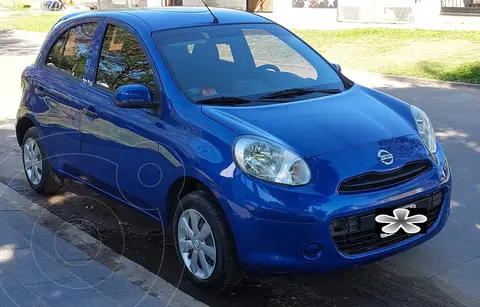 Nissan March Visia usado (2012) color Azul precio $9.600.000