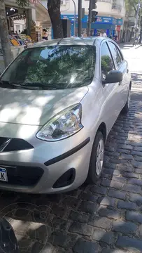 Nissan March Active usado (2018) color Plata precio $14.900.000