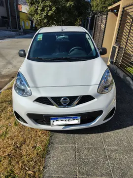 Nissan March Active usado (2018) color Blanco precio $15.500.000