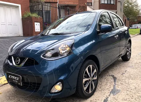 Nissan March Advance Media Tech Aut usado (2018) color Azul precio u$s14.800