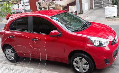 foto Nissan March Active usado (2018) color Rojo precio $1.440.000