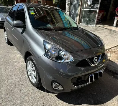 Nissan March Advance Media Tech usado (2016) color Gris financiado en cuotas(anticipo $2.990.000 cuotas desde $230.000)