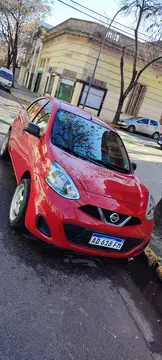 Nissan March Active usado (2019) color Rojo precio $15.900.000