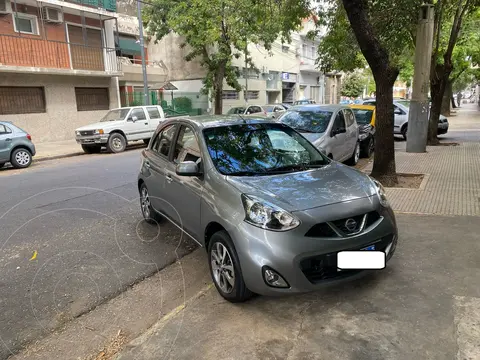 Nissan March Advance Media Tech Aut usado (2018) color Plata precio $18.900.000