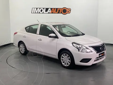 Nissan March Sense Aut usado (2019) color Blanco precio $3.500.000
