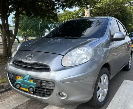 Nissan March Advance AT usado (2014) color Gris precio $34.200.000